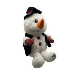 North Pole Imports Musical Plush Snowman‎ plays Frosty the Snowman